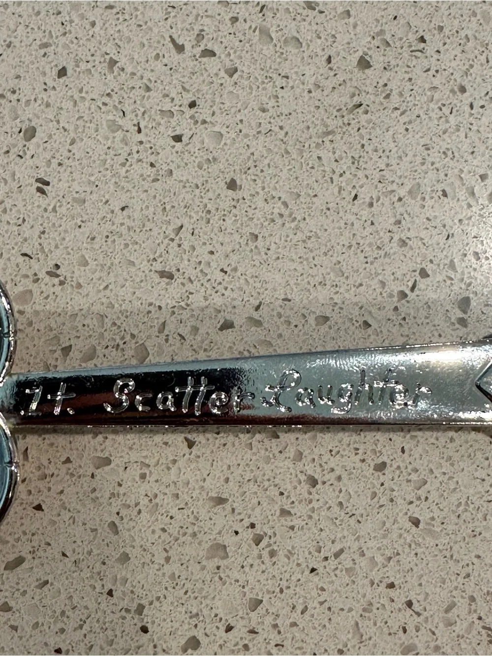 GANZ Silver Heart Measuring Spoon Set